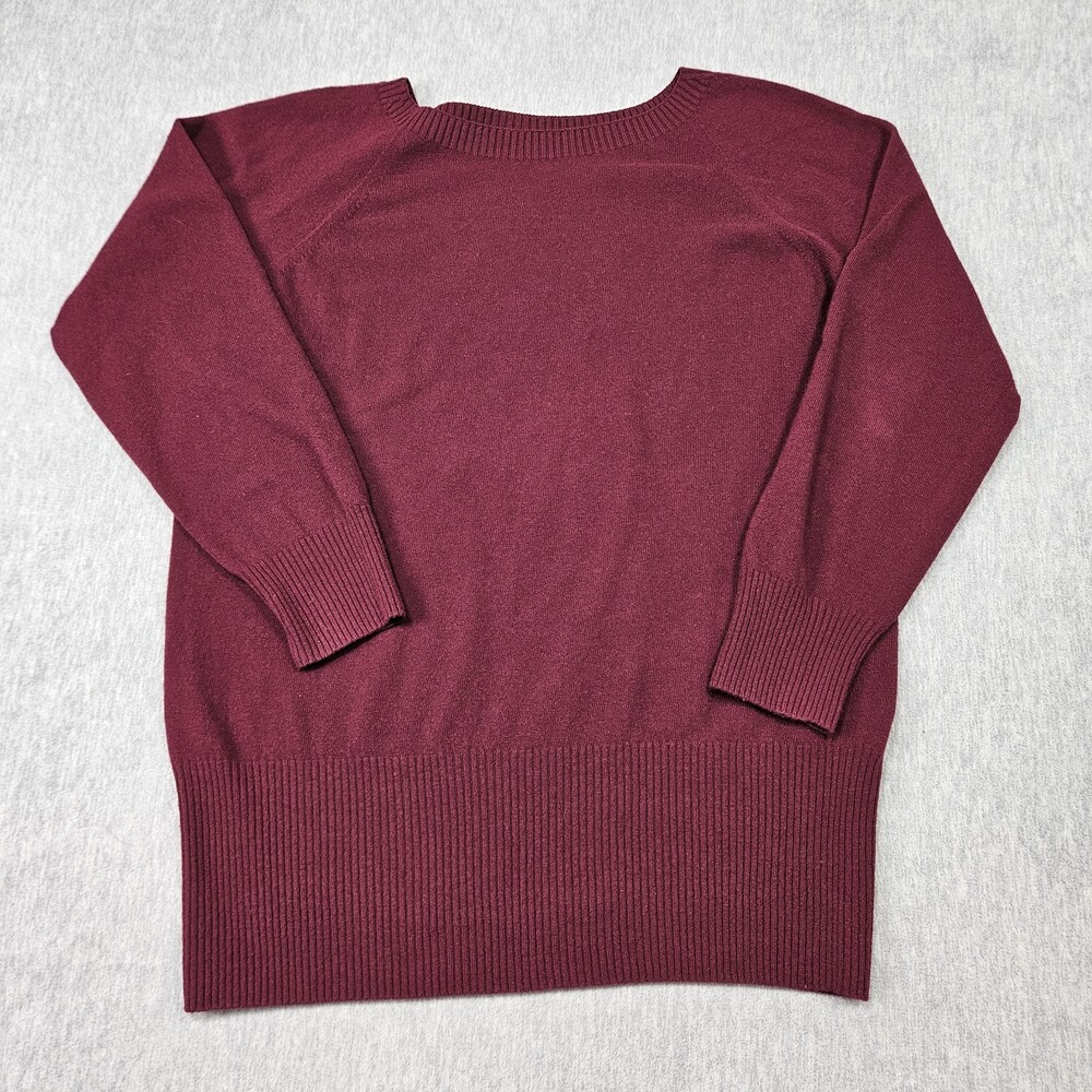 Celtic & Co. Womens Large Sweater Tunic  100% Lambswool Long Sleeve Made in UK